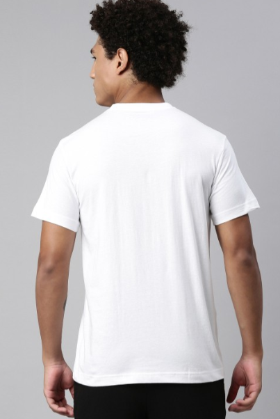Men Soft Pure Cotton Round Neck Half Sleeve Tshirt