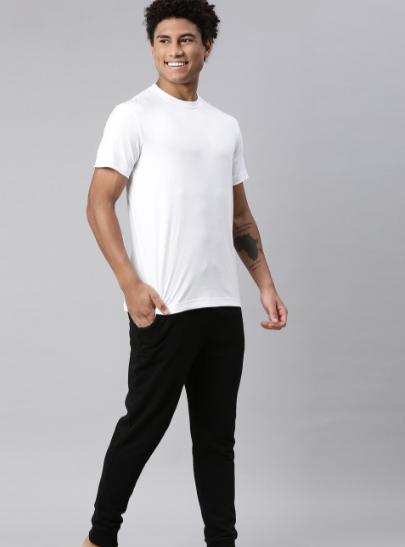 Men Soft Pure Cotton Round Neck Half Sleeve Tshirt