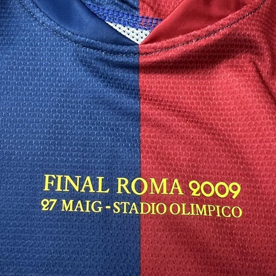 Barcelona 2009 Champions League Final Retro Jersey